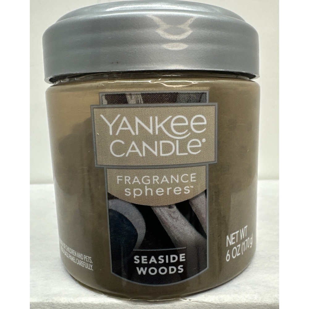 Yankee Candle SEASIDE WOODS Fragrance Spheres Beads Air Freshener Flameless